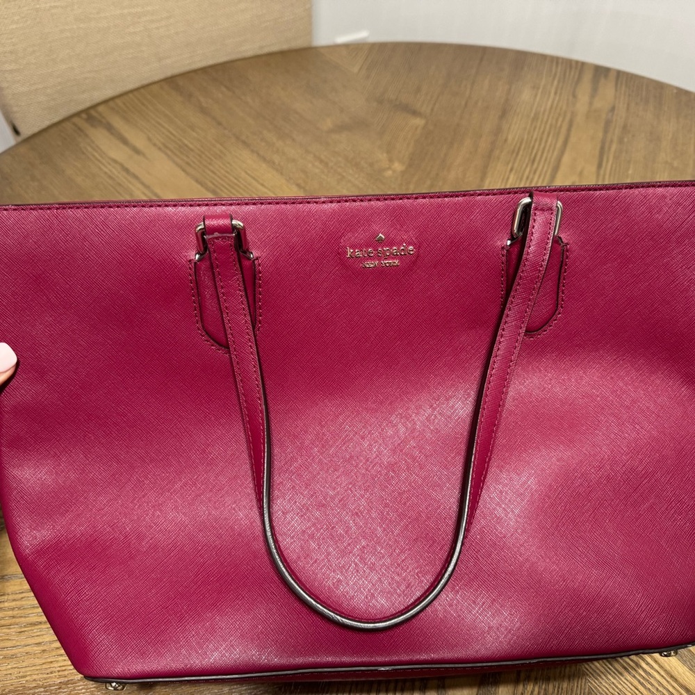 Kate Spade Red Tote Bag